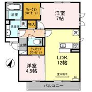アルページュの間取り画像