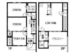 パティオ高松の間取り画像