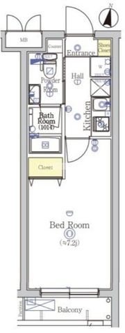 SHOKEN Residence西川口の間取り画像