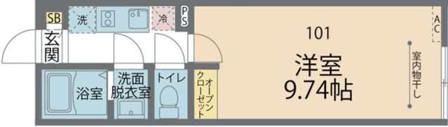 カインドネス相模大野の間取り画像