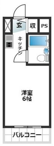 スカイコート下高井戸の間取り画像