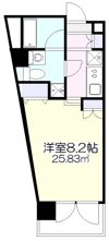 コモド若葉の間取り画像