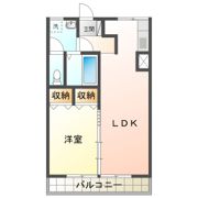 福永コーポの間取り画像