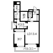 ソレイユ徳川の間取り画像