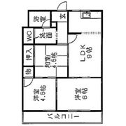 シャトー成田Iの間取り画像