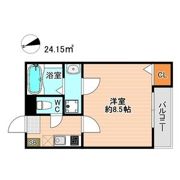 クレフラスト鶴里の間取り画像