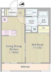 AIFLAT MEJIROの間取り画像