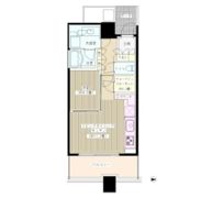 パークタワー横浜ステーションプレミアの間取り画像