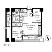 パークキューブ代々木富ヶ谷の間取り画像