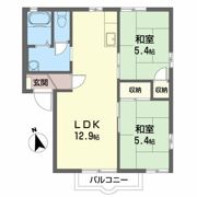 コモンウィステリアAの間取り画像