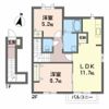 ラフィーネ常盤台の間取り画像