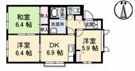 ウインズ96の間取り画像