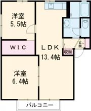 花ぞ野ローズガーデン E棟の間取り画像