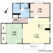 花ぞ野ローズガーデン H棟の間取り画像