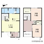 パルモ花みづき E棟の間取り画像