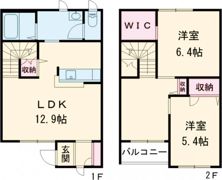パルモ花みづき E棟の間取り画像