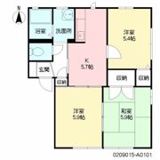 ディアス・オークの間取り画像