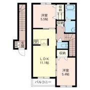 サウスヒルの間取り画像