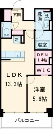 クレアシオンあら町の間取り画像