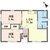 グランドソレーユBの間取り画像