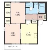 プレジオ溝ノ口の間取り画像