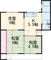 アナベル天神の間取り画像