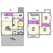 錦町5丁目戸建ての間取り画像