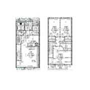 仮称)大垣市横曽根3丁目連棟メゾネットの間取り画像