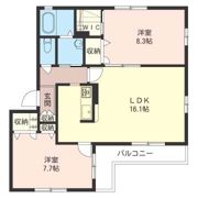 グレースコトブキの間取り画像