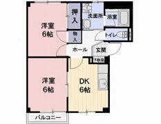 Harvest Bの間取り画像