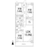 キャッスルコート田寺の間取り画像