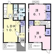 ジョイ メゾンの間取り画像