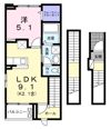 ブリュームⅡの間取り画像