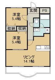 ブライムシャノンの間取り画像