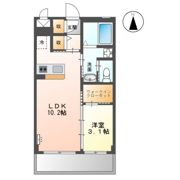 ソレイユ木太の間取り画像