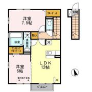 サザンメナー Bの間取り画像