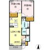 premier couleur（ﾌﾟﾙﾐｴ ｸﾙｰﾙ）の間取り画像