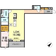 CLASSEUM都賀の間取り画像