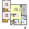 CLASSEUM都賀の間取り画像