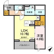 CLASSEUM都賀の間取り画像