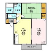 サンハイム SーBの間取り画像