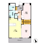 アビティ砧の間取り画像