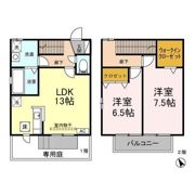 ツイン オークス コート South・Centerの間取り画像