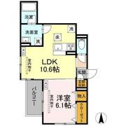 パラディーゾ湘南の間取り画像