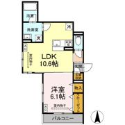 パラディーゾ湘南の間取り画像