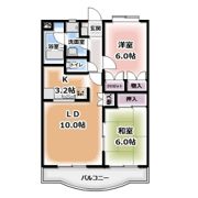 メルベーユ篭上Ⅱの間取り画像