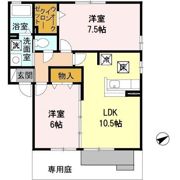プリーズ淡路 B棟の間取り画像