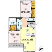 ボナールの間取り画像