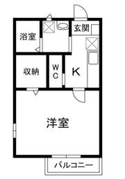 ROMEO（ロメオ） Aの間取り画像