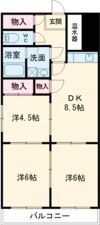 リバティーハイツの間取り画像